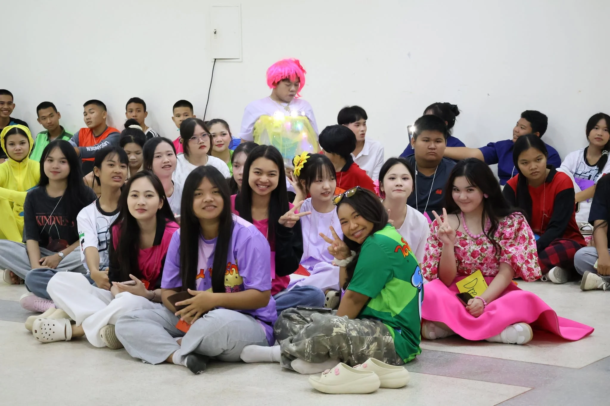 กิจกรรมค่ายปรับพื้นฐานวิชาการสานสัมพันธ์พี่น้องห้องเรียนพิเศษวิทยาศาสตร์และคณิตศาสตร์