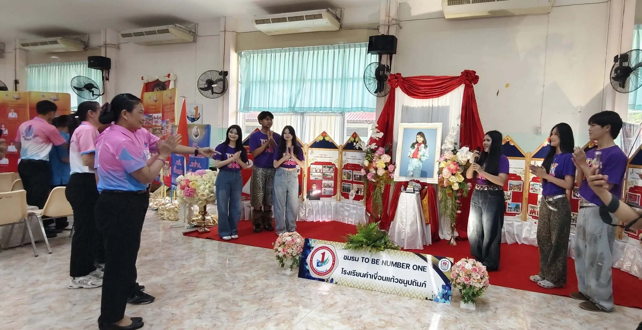ร่วมกิจกรรมมหกรรม TO BE NUMBER ONE  อำเภอคำเขื่อนแก้ว จังหวัดยโสธร