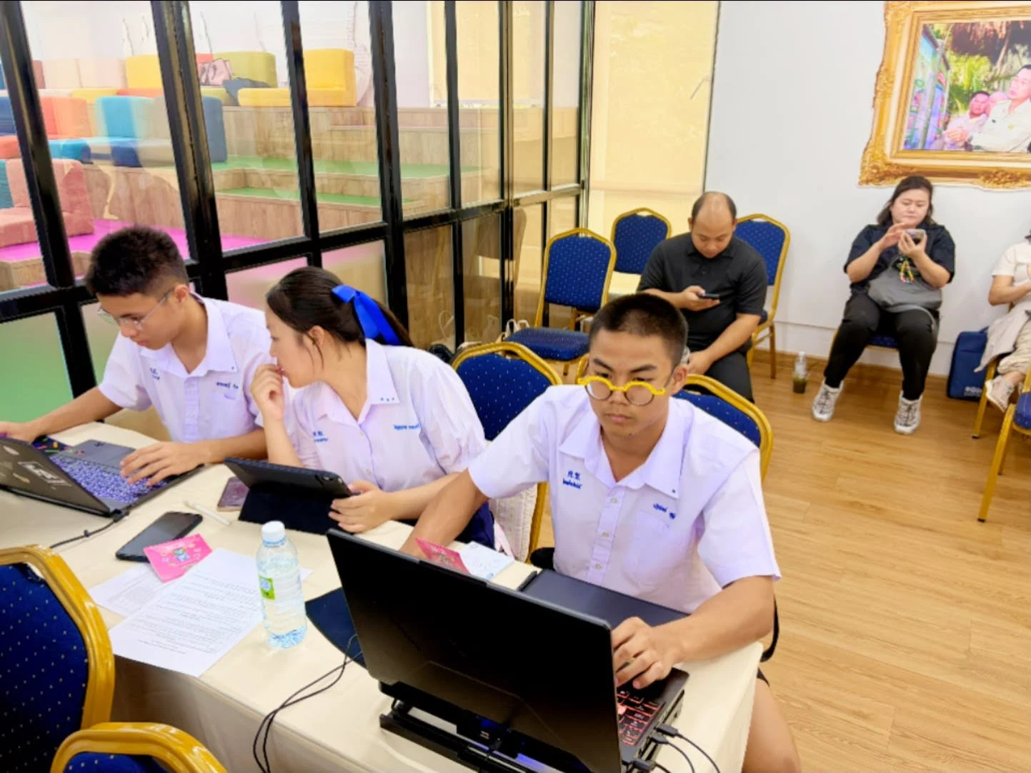 การแข่งขันออกแบบแผนการบินโดรนแปรอักษร รอบชิงชนะเลิศ ณ สำนักงานการวิจัยแห่งชาติ (วช.) วันที่ 21-22 กรกฎาคม 2569