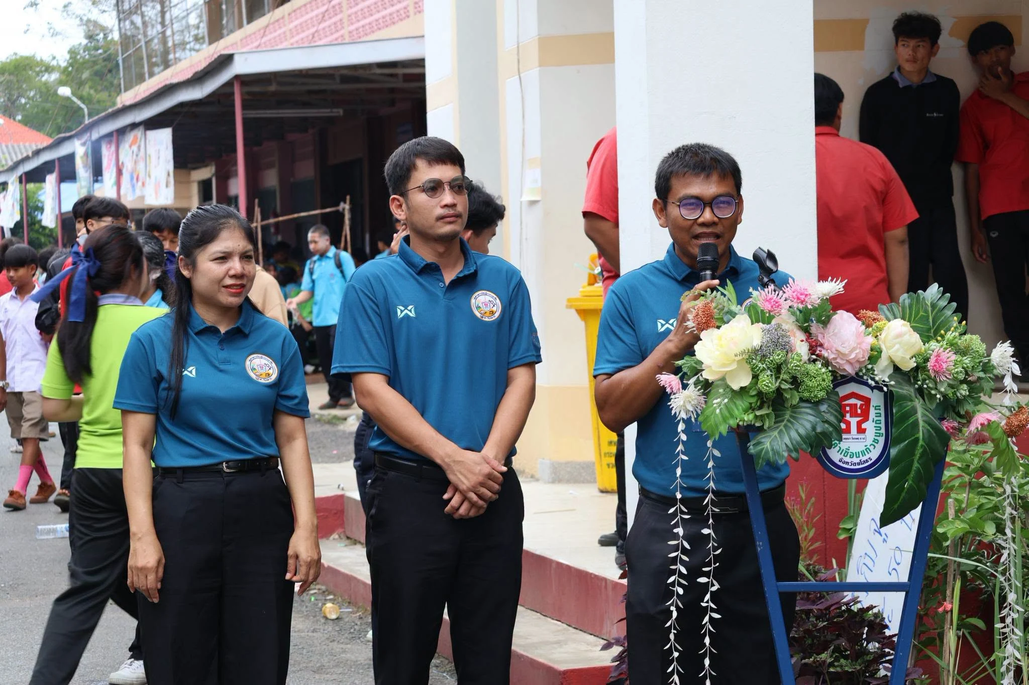 กิจกรรม "ตลาดนัดนักเรียนตามเกษตรทฤษฎีใหม่"