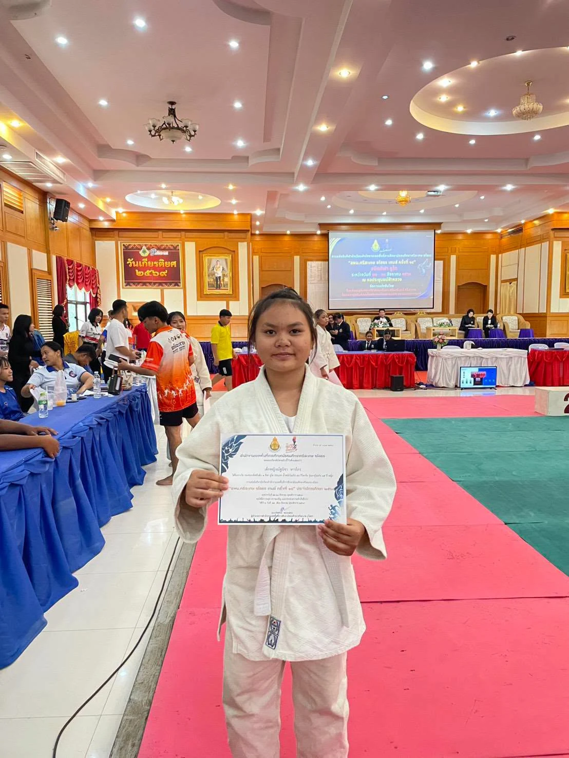 การแข่งขัน กีฬายูโด รุ่นอายุไม่เกิน 15 ปี ในการแข่งขันกีฬาของสำนักงานเขตพื้นที่การศึกษามัธยมศึกษาศรีสะเกษ ยโสธร
